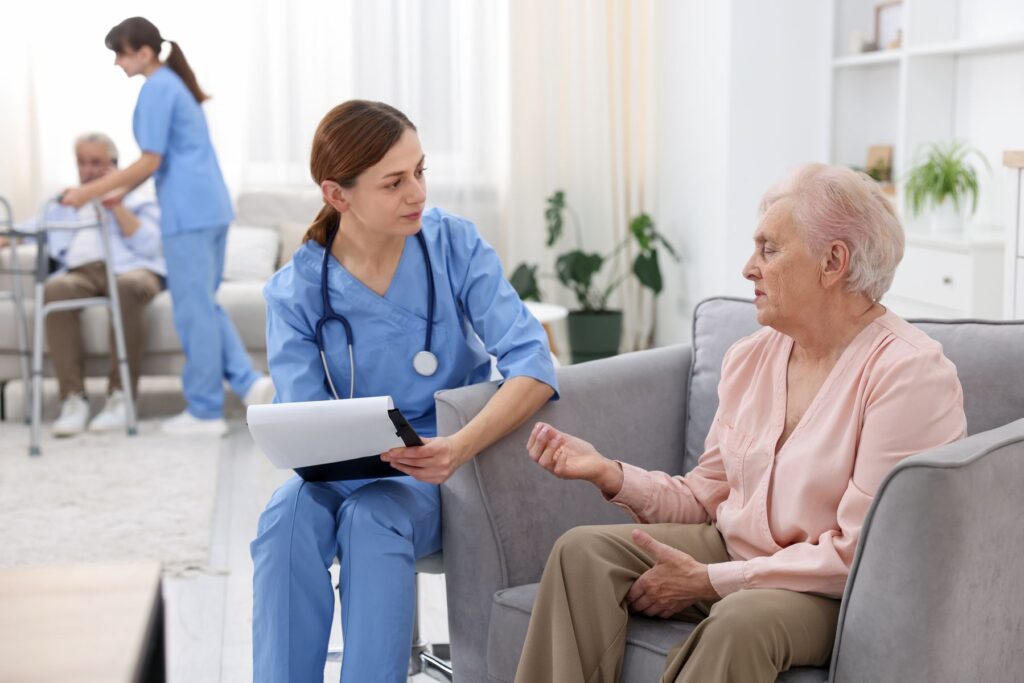 prise en charge de la fausse après un AVC en EHPAD